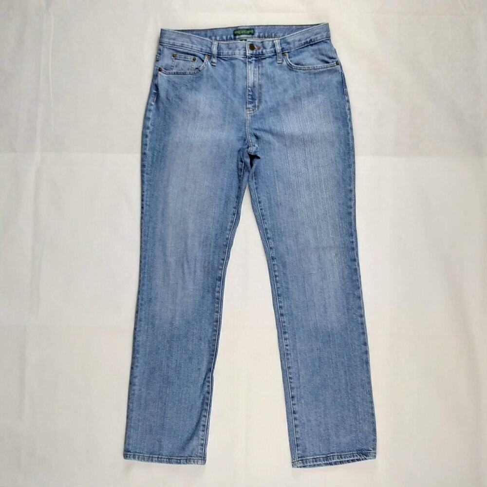 Ralph Lauren Light Washed Straight Leg Jeans